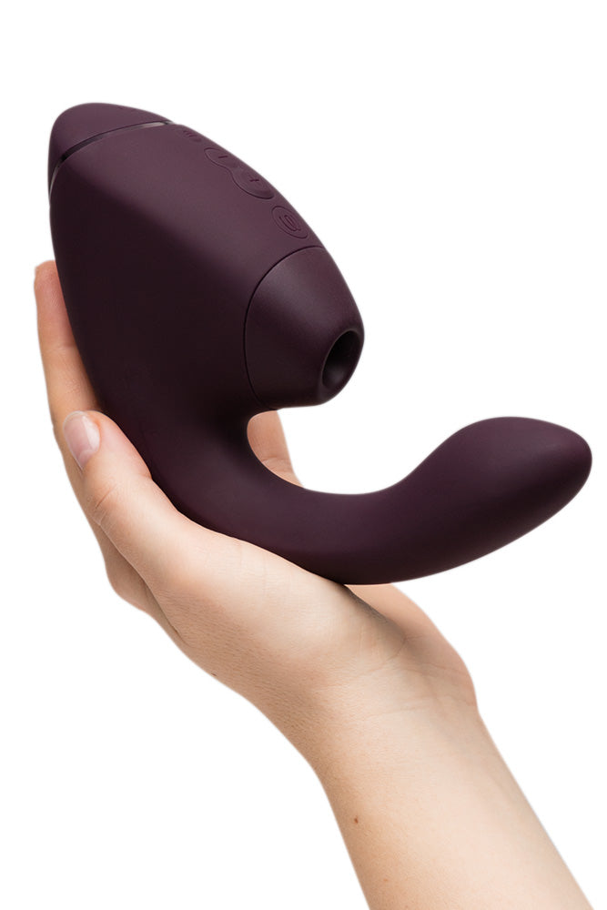 Womanizer - Next Duo Dual Stimulation Vibrator - Purple - Stag Shop