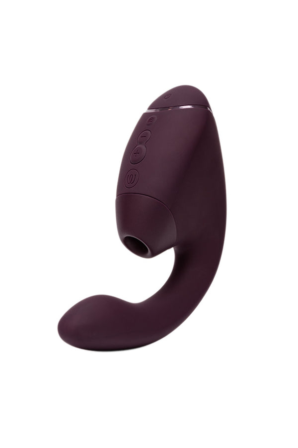 Womanizer - Next Duo Dual Stimulation Vibrator - Purple - Stag Shop