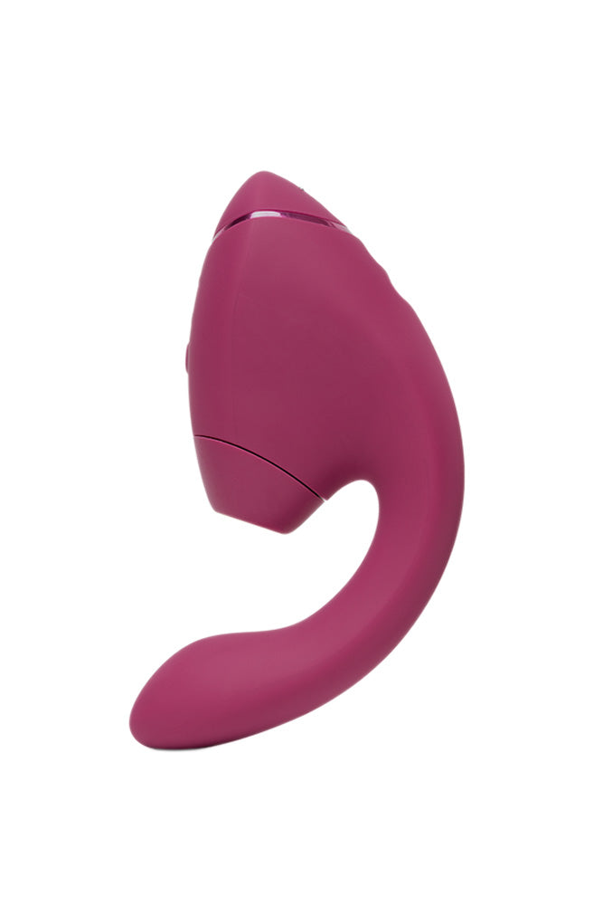Womanizer - Next Duo Dual Stimulation Vibrator - Dusky Pink - Stag Shop
