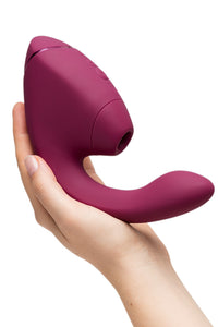 Thumbnail for Womanizer - Next Duo Dual Stimulation Vibrator - Dusky Pink - Stag Shop