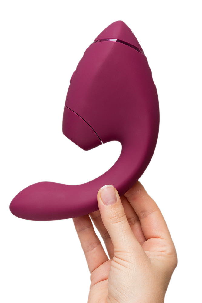 Womanizer - Next Duo Dual Stimulation Vibrator - Dusky Pink - Stag Shop