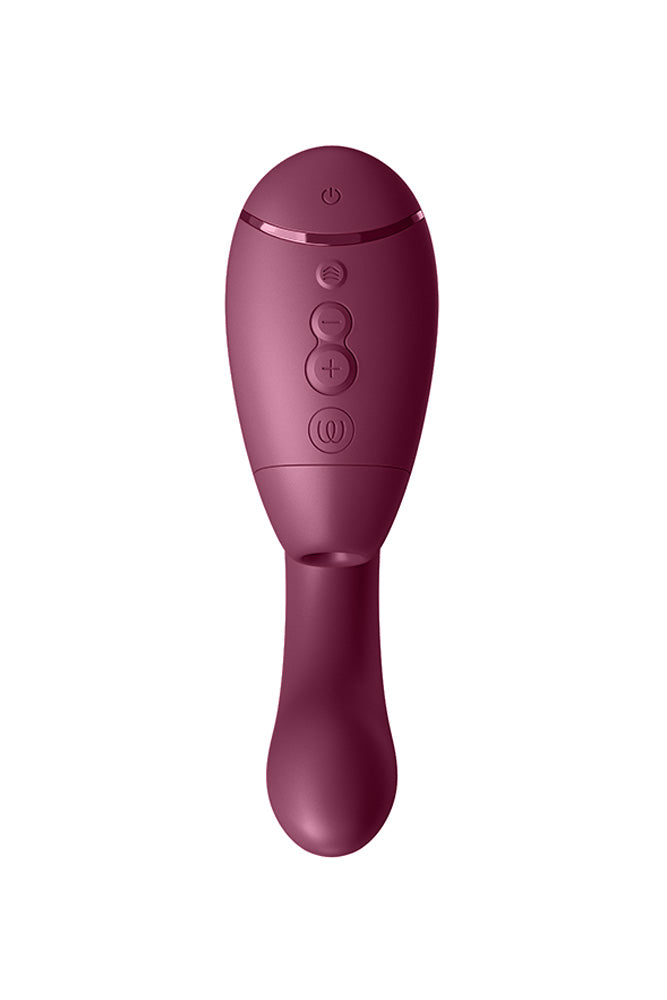 Womanizer - Next Duo Dual Stimulation Vibrator - Dusky Pink - Stag Shop