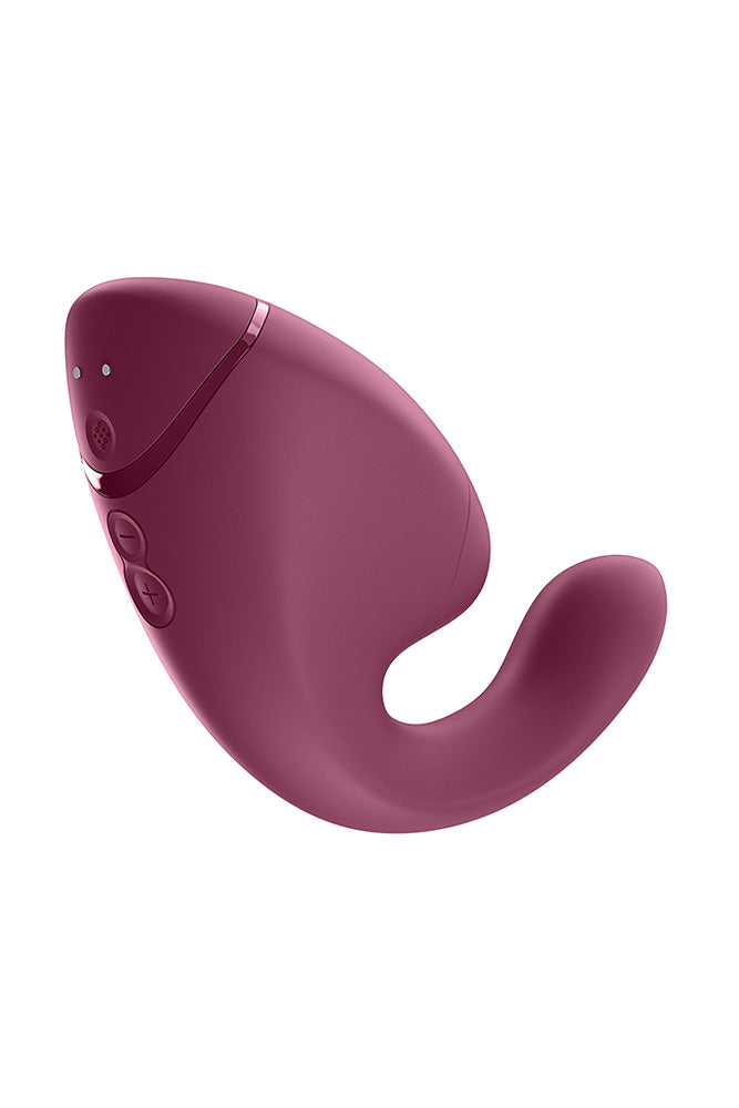 Womanizer - Next Duo Dual Stimulation Vibrator - Dusky Pink - Stag Shop