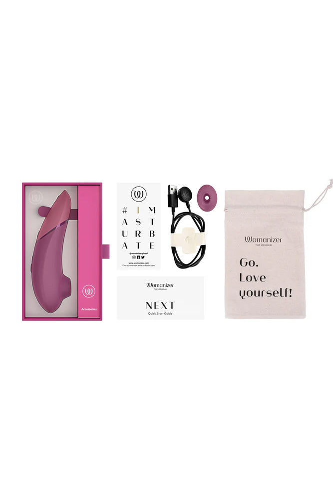 Womanizer - Next Clitoral Simulator - Dusky Pink - Stag Shop