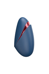 Womanizer - Next Liberty Travel Friendly Clitoral Stimulator - Red/Blue - Stag Shop