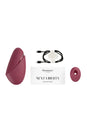 Womanizer - Next Liberty Travel Friendly Clitoral Stimulator - Bordeaux - Stag Shop