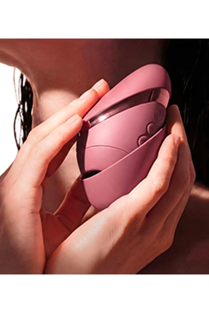 Womanizer - Next Liberty Travel Friendly Clitoral Stimulator - Pink - Stag Shop