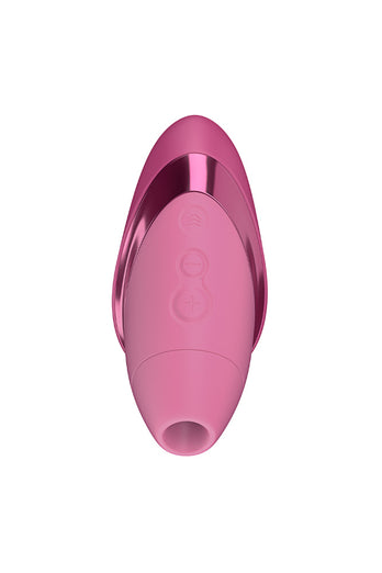 Womanizer - Next Liberty Travel Friendly Clitoral Stimulator - Pink - Stag Shop