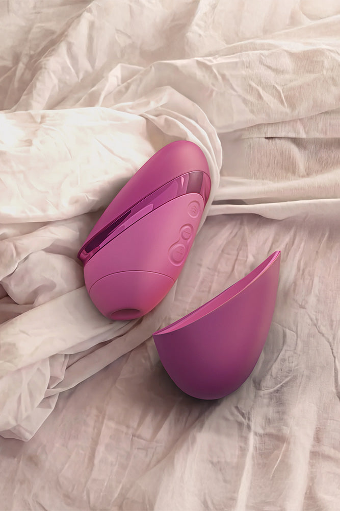 Womanizer - Next Liberty Travel Friendly Clitoral Stimulator - Pink - Stag Shop