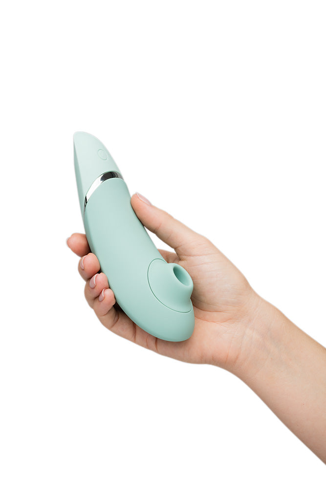 Womanizer - Next Clitoral Simulator - Sage Green - Stag Shop