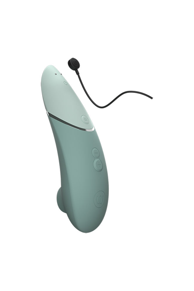Womanizer - Next Clitoral Simulator - Sage Green - Stag Shop