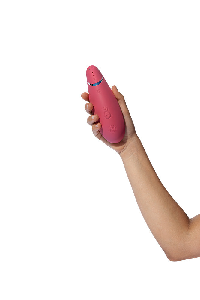 Womanizer - Premium 2 Clitoral Stimulator - Raspberry - Stag Shop