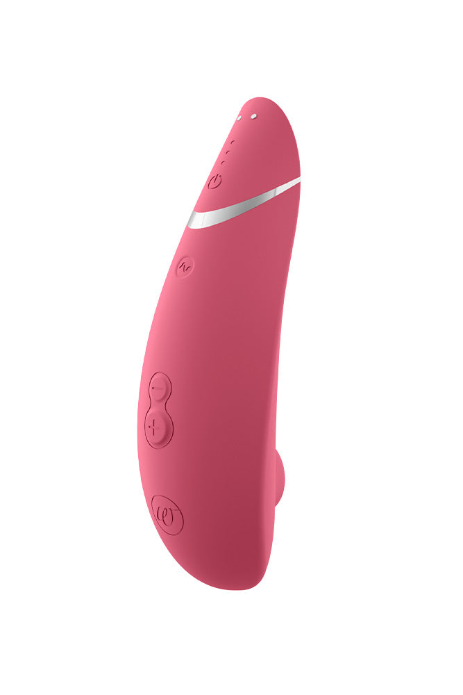 Womanizer - Premium 2 Clitoral Stimulator - Raspberry - Stag Shop