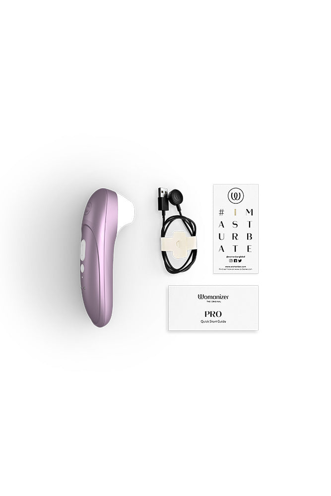 Womanizer - Pro Clitoral Stimulator - Lilac - Stag Shop