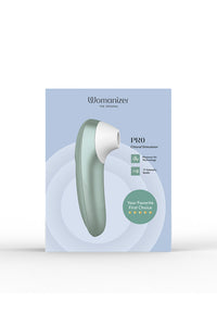 Thumbnail for Womanizer - Pro Clitoral Stimulator - Sage - Stag Shop