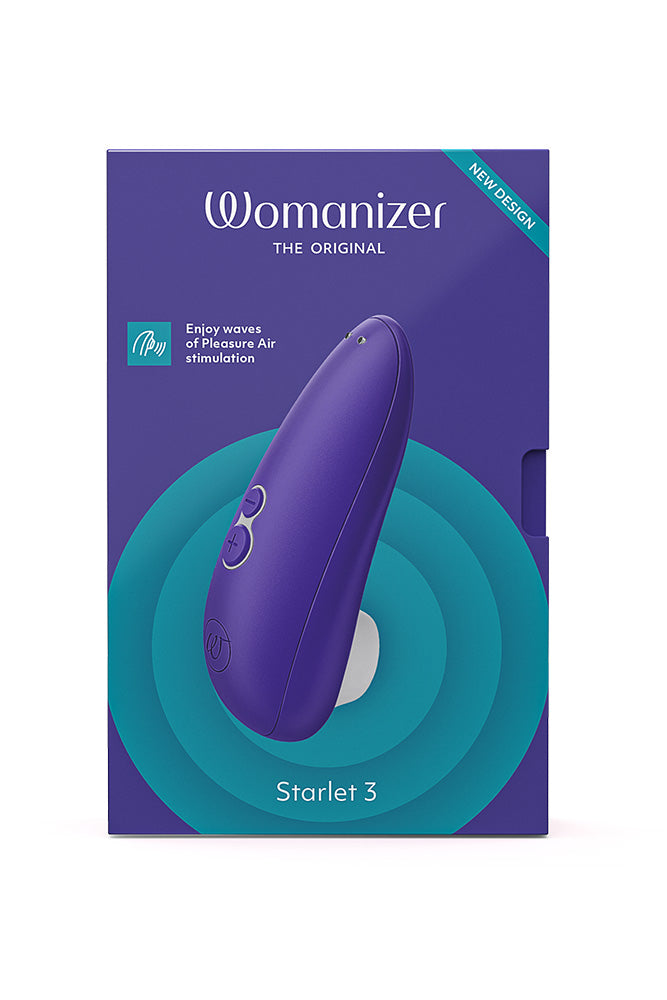 Womanizer - Starlet 3 Mini Clitoral Stimulator - Indigo - Stag Shop