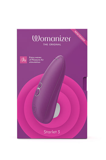 Womanizer - Starlet 3 Mini Clitoral Stimulator - Violet - Stag Shop