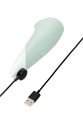 Womanizer - Vibe Lay On Vibrator - Sage - Stag Shop