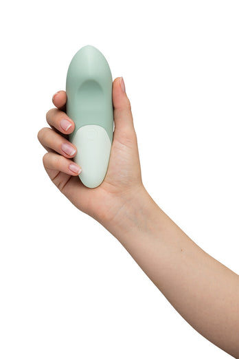 Womanizer - Vibe Lay On Vibrator - Sage - Stag Shop