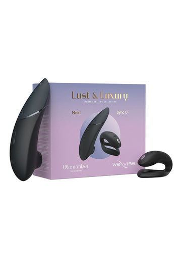 We-Vibe x Womanizer - Lust & Luxury Limited Edition Set - Womanizer Next & We-Vibe Sync O - Stag Shop