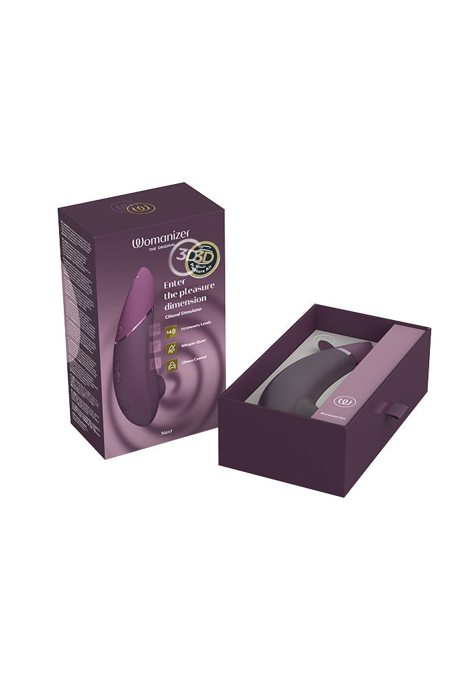 Womanizer - Next Clitoral Simulator - Purple - Stag Shop