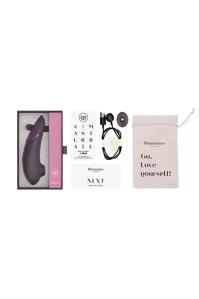 Womanizer - Next Clitoral Simulator - Purple - Stag Shop