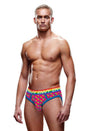 X-Gen - BLE300 - Rainbow Hearts Bubble Butt Jock - Stag Shop