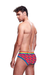 X-Gen - BLE302 - Rainbow Hearts Brief - Stag Shop