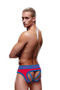 X-Gen - Envy - Solid Envy Jock - BLE308 - Pink/Blue - Stag Shop
