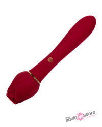 X-Gen - Secret Kisses - Rosegasm Twosome Dual Ended Vibrator - Red - Stag Shop