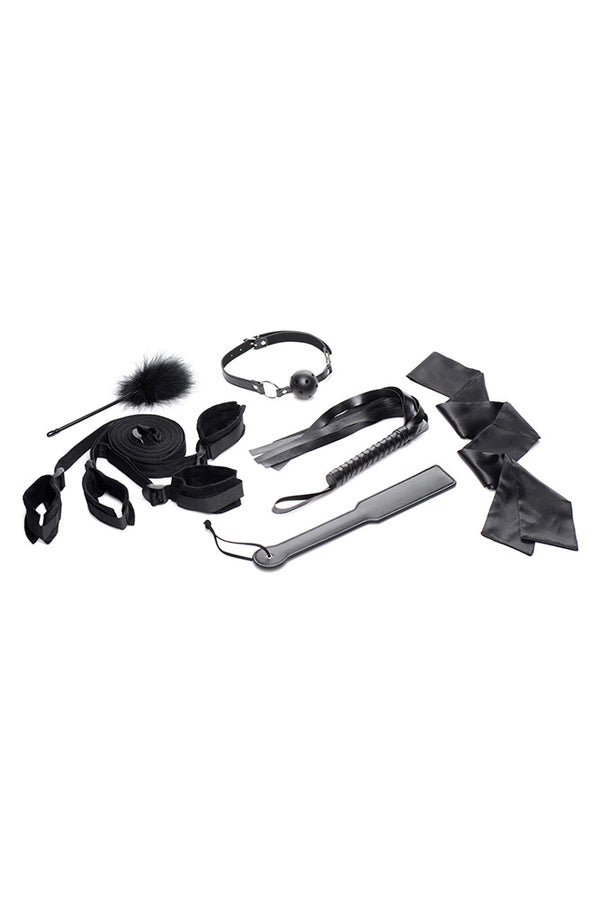 XR Brands - Strict - Bed Restraint Bondage Kit 6 Piece Set - Stag Shop