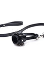 XR Brands - Strict -  Ball Stretcher With Leash - Black - Stag Shop