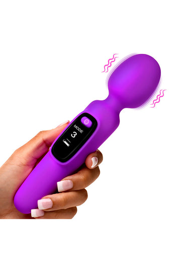 XR Brands - BANG - Digital Silicone Wand Vibrator - Stag Shop