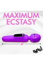 XR Brands - BANG - Digital Silicone Wand Vibrator - Stag Shop
