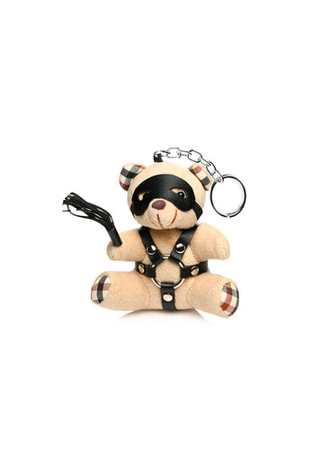 XR Brands - Master Series - BDSM Teddy Bear Keychain - Stag Shop