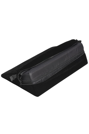 XR Brands - Bedroom Bliss - Bondage Cushion Position Aid with Restraints - Black - Stag Shop