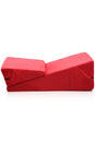 XR Brands - Bedroom Bliss - Love Cushion Foam Wedge Pillow Set - Red - Stag Shop