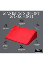 XR Brands - Bedroom Bliss -  Love Cushion Small Wedge Position Aid - Small - Stag Shop