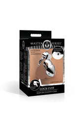 XR Brands - Master Series - Cock Cuff Snap-On Chastity Cage - Stag Shop