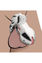 XR Brands - Master Series - Cock Cuff Snap-On Chastity Cage - Stag Shop