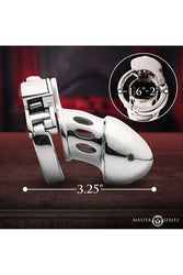 XR Brands - Master Series - Cock Cuff Snap-On Chastity Cage - Stag Shop