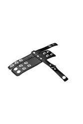 XR Brands - Strict - Cock Strap and Ball Stretcher - Black - Stag Shop