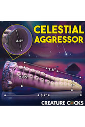 XR Brands - Creature Cocks - Astropus Tentacle Silicone Dildo - Multicolour - Stag Shop