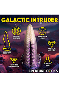 Thumbnail for XR Brands - Creature Cocks - Astropus Tentacle Silicone Dildo - Multicolour