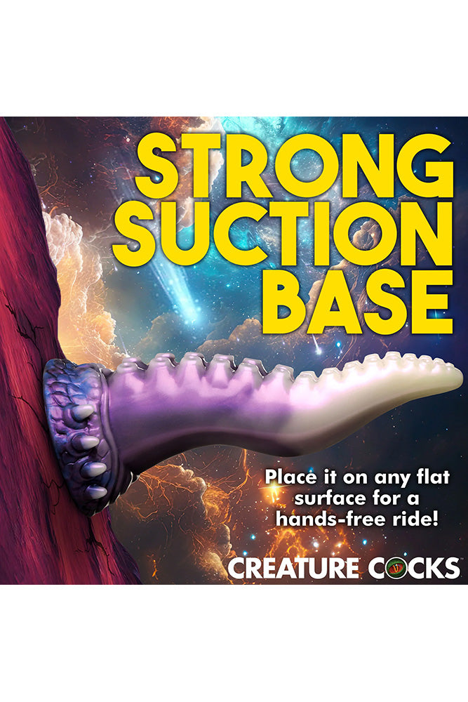 XR Brands - Creature Cocks - Astropus Tentacle Silicone Dildo - Multicolour - Stag Shop