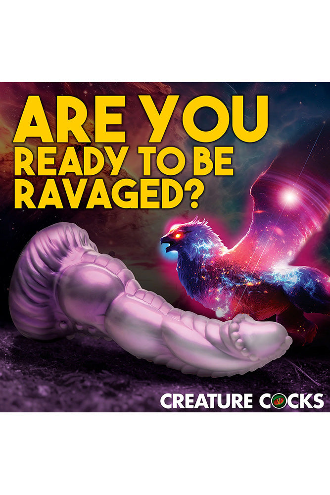 XR Brands - Creature Cocks - Celestial Cock Silicone Dildo - Multicolour - Stag Shop