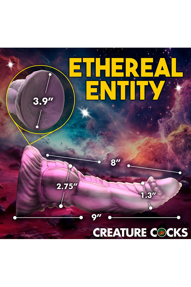 XR Brands - Creature Cocks - Celestial Cock Silicone Dildo - Multicolour - Stag Shop