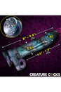 XR Brands - Creature Cocks - Astro-Thrust Thrusting & Vibrating Silicone Dildo With Remote Control - Stag Shop