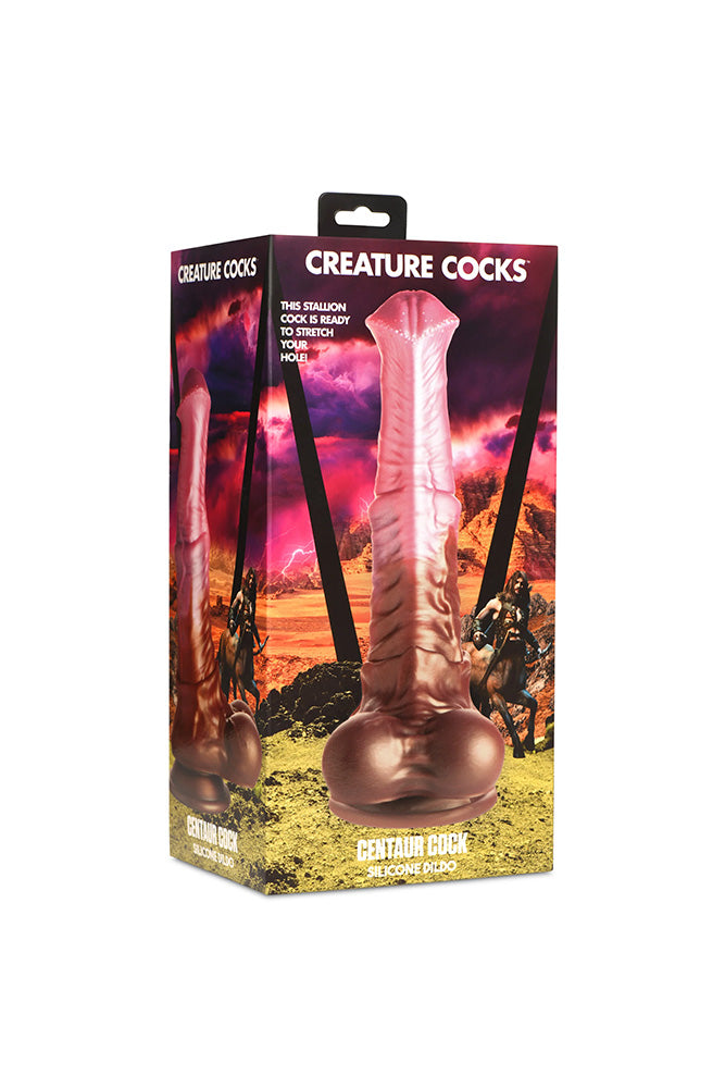 XR Brands - Creature Cocks - Centaur Cock Silicone Dildo - Multicolour - Stag Shop