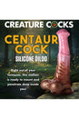 XR Brands - Creature Cocks - Centaur Cock Silicone Dildo - Multicolour - Stag Shop